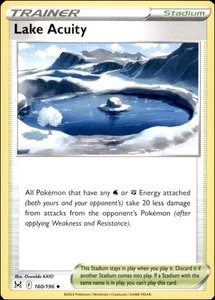Pokemon - 4X Lake Acuity #160/196 - SWSH11: Lost Origin Uncommon - Picture 1 of 2