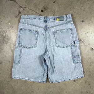 Levi’s SilverTab VTG Y2K Denim Carpenter Jean Shorts Men's 36 Blue Baggy Skater - Picture 1 of 5