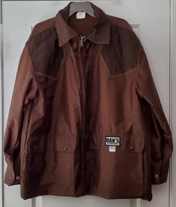 Cappotto giacca da caccia Dans Hunting Gear Briar Proof made in USA - taglia L - usato in ottime condizioni - Foto 1 di 14