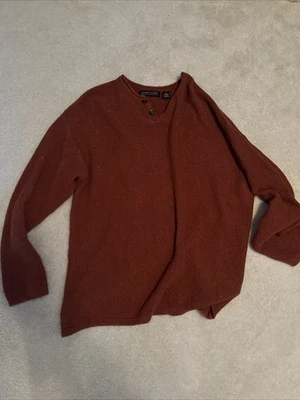 структура сделано в Гонконге винтажный свитер размер XL - Изображение 1 из 4