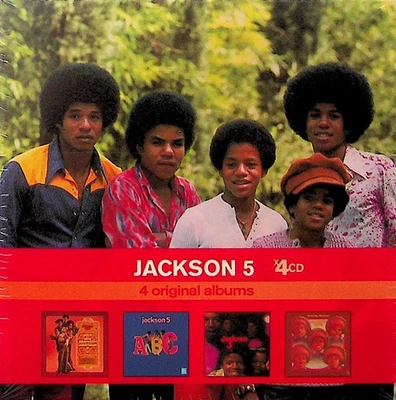 THE JACKSON 5 Original Albums 4-CD NEW Michael/DIANA ROSS PRESENTS/ABC/THIRD etc - Image 1 of 2
