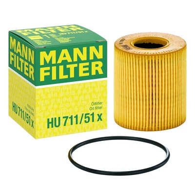 Ölfilter MANN-FILTER HU 711/51 x für Citroën Peugeot Fiat Ford Land Rover Mini - Bild 1 von 4