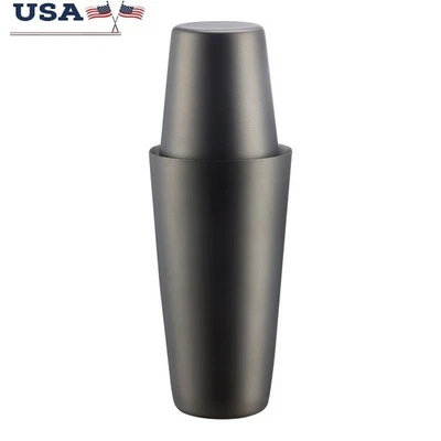 Коктейльный шейкер Boston из нержавеющей стали прочный барный инструмент миксология вечеринки 30 унций - Изображение 1 из 4