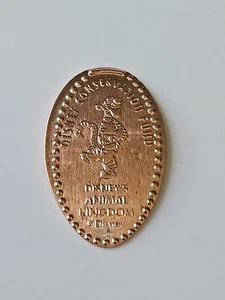 2025 WDW Disney Animal Kingdom Conservation Fund Tigger Pressed Penny A - Imagen 1 de 2