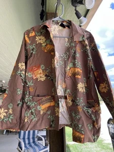 Vintage Bag G AGE JPR Oriental Pure Silk Medium Sophisticated Jacket - Picture 1 of 10