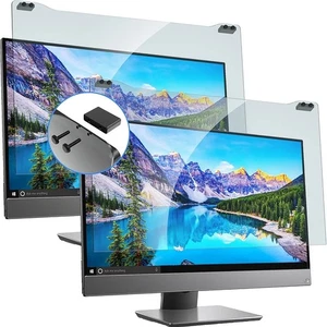 ZYY 2 Pk, 27" Computer Screen Blue Light Screen Protector (24 1/8" x 14") - Picture 1 of 1