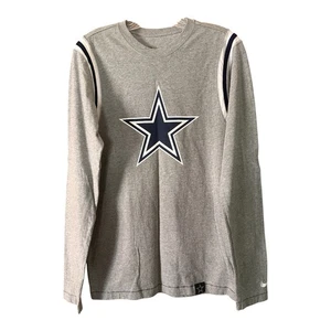 NFL Team Apparel Dallas Cowboys Primary Logo Long Sleeve T-Shirt Womens Small - Picture 1 of 8