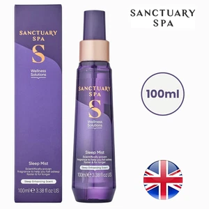 Sanctuary Spa Pillow Sleep Spray, Violet Jasmine and Sandalwood Vegan - 100ml - Picture 1 of 7