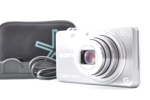 Sony Syber-Shot DSC-WX100 Silver Excellent+3 18.2MP Digital Camera Y1780 - Picture 1 of 21