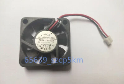ADDA AD0412MS-G70 DC 12V 0.08A 2Pin 40x40x10mm Case Cooling Fan  - Image 1 of 3