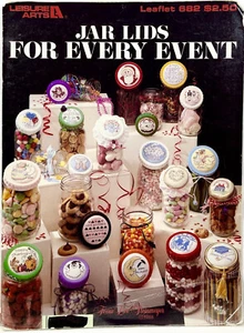 1988 Leisure Arts Glasdeckel für jede Veranstaltung 682 Kreuzstich Musterbuch 12679 - Bild 1 von 2