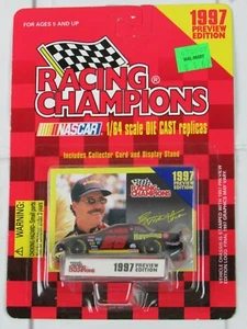 Racing Champions 1997 Preview Edition #28 Ernie Irvan Ford Thunderbird Black - Picture 1 of 4