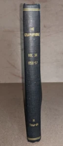 The Gramophone Volume 34: June 1956-May 1957 - Bound Set - Picture 1 of 3