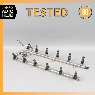 Carril inyector de combustible 03-14 Mercedes W221 S600 CL600 S65 AMG M275 2750700695 OEM Foto 1 de 4