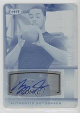 2014 SAGE Hit Auto Printing Plate Cyan 1/1 Reggie Jordan #A139 Auto 8i5