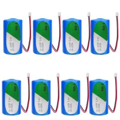 8pcs XL-205F 3.6V D 19000MAH Battery 2.54 Plug for Security Alarms - Image 1 of 2