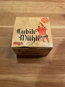 Cubik Mühle, Knobelspiel aus Holz von Haba, Art. 2458