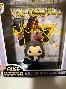 Autographed Alice Cooper Signed Funko POP #34 Becket Signed Auto Authentic - Picture 1 of 5