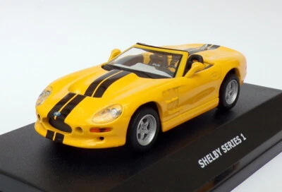 Maxi Car 1/43 Scale Model Car MX23520 - Shelby Series 1 - Yellow - Image 1 of 4
