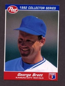 1992 Post George Brett Royals #11 NM-MT *FREE SHIPPING*