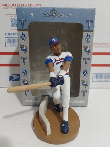Sammy Sosa Tulsa Drillers Baseball Hartland 100th Anniversary Pepsi 5.5" Statue Cover