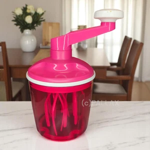 TUPPERWARE D146 SPEEDY-CHEF 1,25 L ROSA EASY-MIX SAHNE RÜHRGERÄT MIXER - Bild 1 von 2
