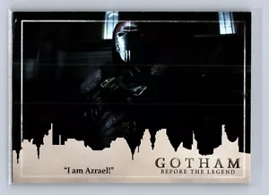 ¡Soy Azrael! - Tarjeta base Gotham temporada 2 2017 # 62 - Imagen 1 de 2