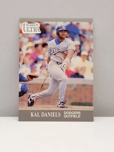 1991 Fleer Ultra #160 KAL DANIELS Los Angeles Dodgers MLB Baseball cards - Picture 1 of 2