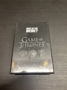 What Do You Meme? Game Of Thrones Photo Expansion Pack NEW & FACTORY SEALED - Picture 1 of 3