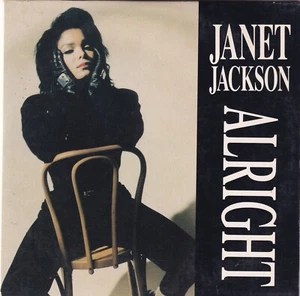 JANET JACKSON - Alright 3TR CDS 1990 RnB/SWING  /  HOUSE - Imagen 1 de 1