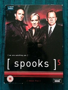 SPOOKS - SEASON 5 - DVD, 5-DISC BOX SET R-4, LIKE NEW, FREE POST IN AUSTRALIA - Picture 1 of 2
