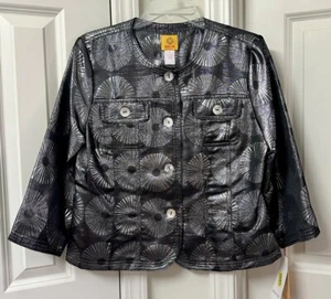 Ruby Rd Women's 3/4 Sleeve Jacket, Size-8 - Picture 1 of 5