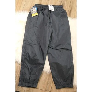 NWT Vintage 90s Youth Medium YM HOLLOWAY Lined Navy Windbreaker Track Pants - Picture 1 of 9
