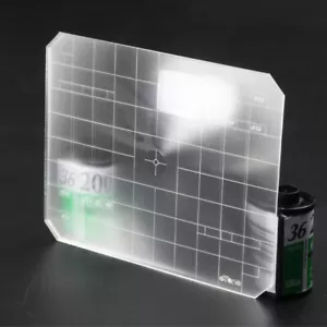 4x5 Ground Glass Fresnel Focusing Screen Ultra Bright Toyo Wista Horseman Linhof - Picture 1 of 13