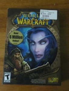 WORLD OF WARCRAFT 2004 5 Disc CD ROM Windows 2000/XP  / MAC - Picture 1 of 7