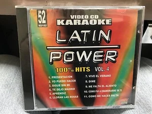 LATIN POWER KARAOKE VCD DVD VCLP-052 100% HITS VOL 4 SEALED - Picture 1 of 1