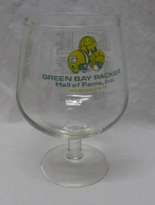 1977 Vintage Green Bay Packers Hall of Fame Glasschnüffler BART STARR Willie Wood - Bild 1 von 4