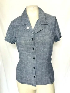 Lucky Thirteen Womens Short Sleeve Fashionable Top  - Picture 1 of 5