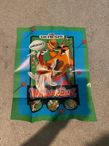 Sega Genesis Earth Worm Jim nur Poster - Bild 1 von 4