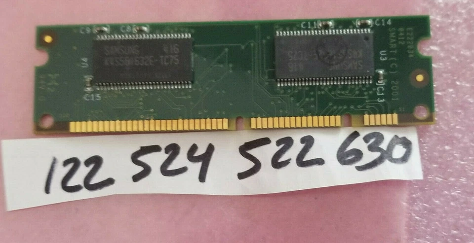 128MB 1RX16 SDRAM SD  PC133 133MHZ 100PIN NON-ECC UNBUFFERED SINGLE RANK 16X16  - Image 1 of 1