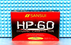SANSUI  HP  60   TYPE I   BLANK CASSETTE TAPE  (1)  (SEALED)