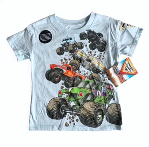 Monster Jam Toddler Short Sleeve Crewneck Tee NEW - Picture 1 of 7
