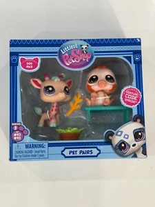 Littlest Pet Shop LPS Zoo Pals Pet Pairs Serie 2 G7 #92 #93 NUOVO 2024 SIGILLATO - Foto 1 di 8