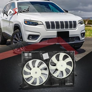 Factory Style Engine Radiator Cooling Fan Assembly for Jeep Cherokee 2014-2022 - Bild 1 von 7