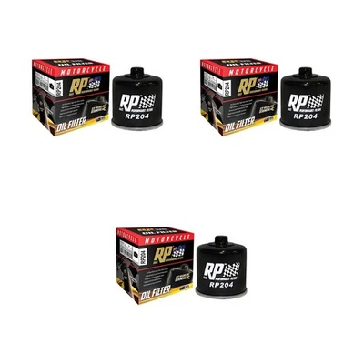 Paquete de 3 filtros de aceite RP para Triumph 1050 Speed Triple S VIN 735438 a 867684 2016-2 Foto 1 de 2