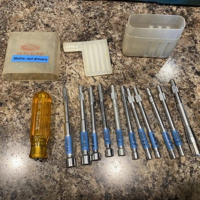 XCELITE 99PS-51MM Metric Nut Driver Set 99-1 12 Piece Complete Set - Image 1 of 4