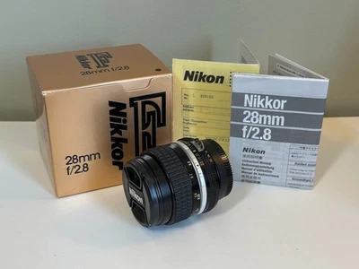 Nikon Nikkor 28mm f2.8 AIS manual focus lens - Image 1 of 4