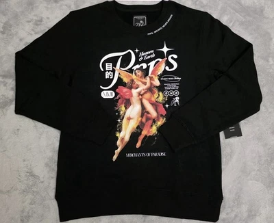 PRPS Heaven & Earth Black Sweatshirt Men's Size 2XL Brand New With Tags - Image 1 of 4