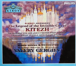 Rimsky-Korsakov Legend of the Invisible City of Kitezh 3 CD Set Gergiev Kirov - Bild 1 von 2
