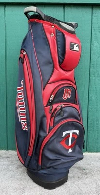 Minnesota Twins Clubhouse Golf Bag MLB 10-Pocket  Divider  - Image 1 of 4